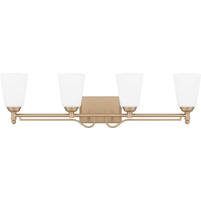 Quoizel ESR8632BGD Four Light Bath, Bronze Gold