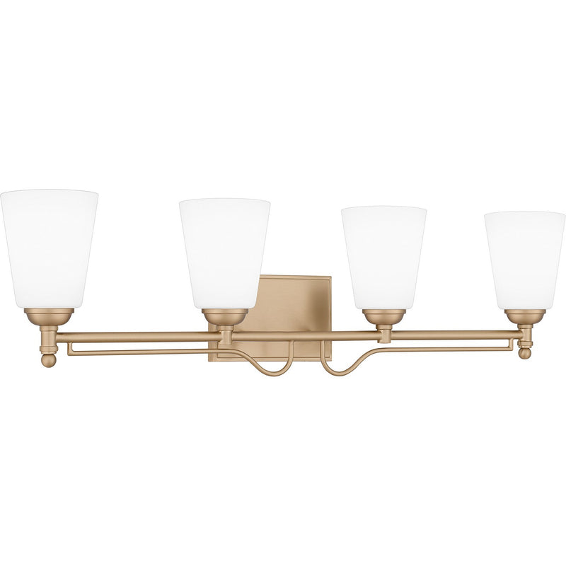 Quoizel ESR8632BGD Four Light Bath, Bronze Gold