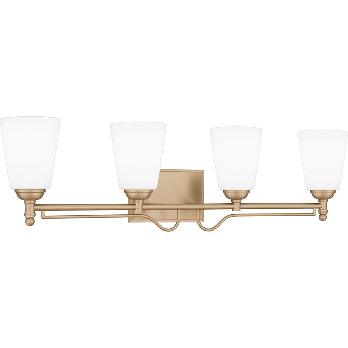 Quoizel ESR8632BGD Four Light Bath, Bronze Gold