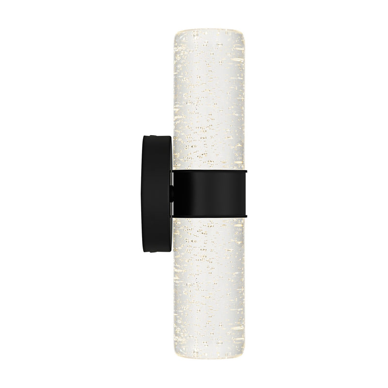 Quoizel KAI8405MBK LED Outdoor Wall Mount, Matte Black