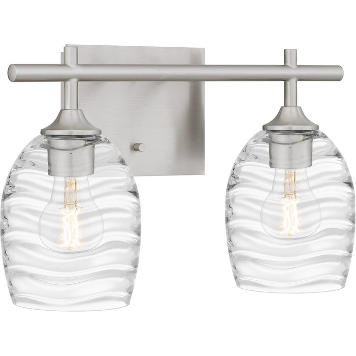 Quoizel LCY8615BN Two Light Bath, Brushed Nickel