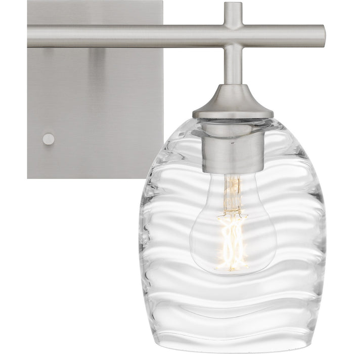 Quoizel LCY8615BN Two Light Bath, Brushed Nickel