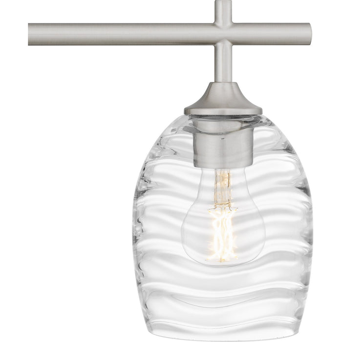 Quoizel LCY8622BN Three Light Bath, Brushed Nickel
