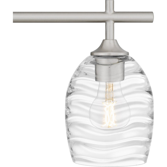 Quoizel LCY8629BN Four Light Bath, Brushed Nickel