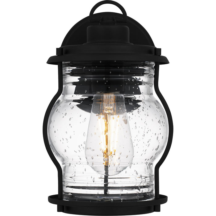 Quoizel LHR8406EK One Light Outdoor Wall Mount, Earth Black