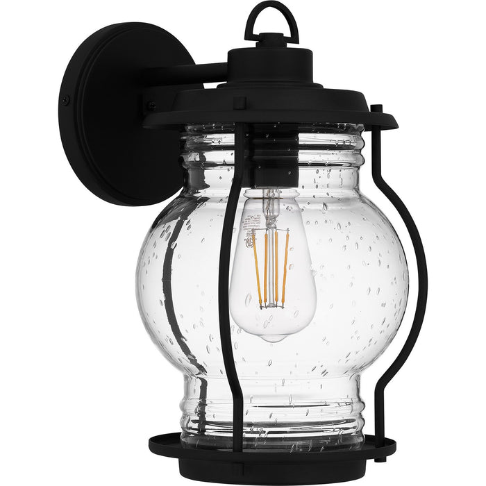 Quoizel LHR8407EK One Light Outdoor Wall Mount, Earth Black