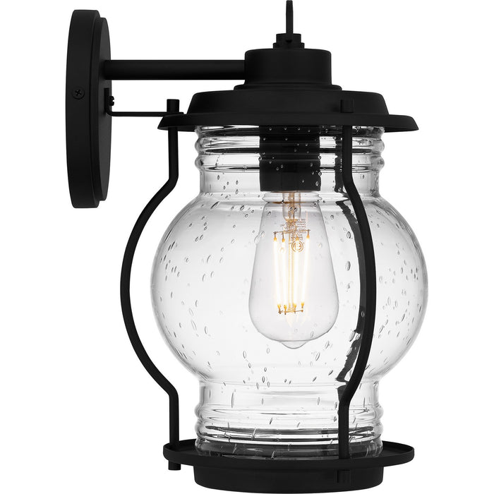 Quoizel LHR8407EK One Light Outdoor Wall Mount, Earth Black