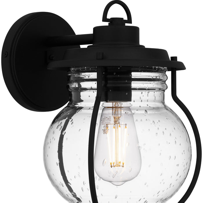 Quoizel LHR8407EK One Light Outdoor Wall Mount, Earth Black