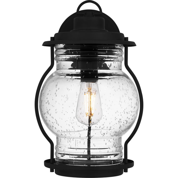 Quoizel LHR8409EK One Light Outdoor Wall Mount, Earth Black