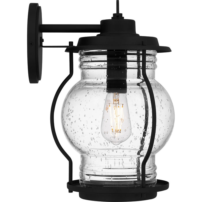 Quoizel LHR8409EK One Light Outdoor Wall Mount, Earth Black