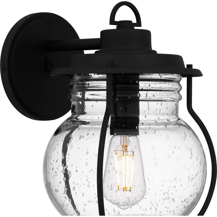 Quoizel LHR8409EK One Light Outdoor Wall Mount, Earth Black