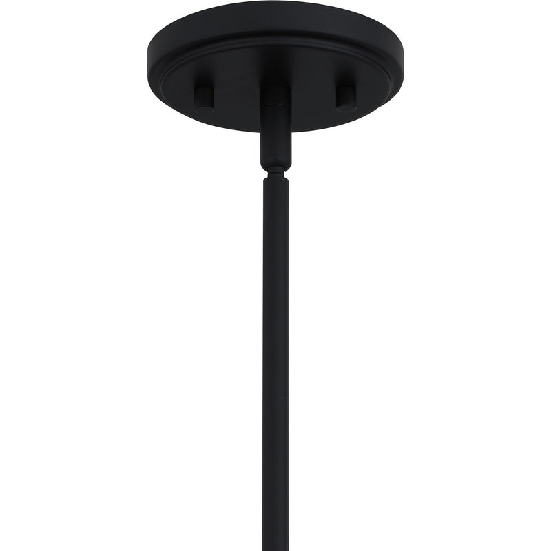 Quoizel MAP2820EK Four Light Pendant, Earth Black
