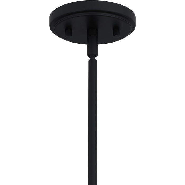 Quoizel MAP2820EK Four Light Pendant, Earth Black