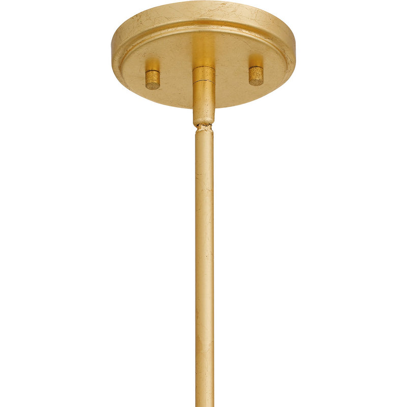 Quoizel MAP2820GFL Four Light Pendant, Gold Leaf