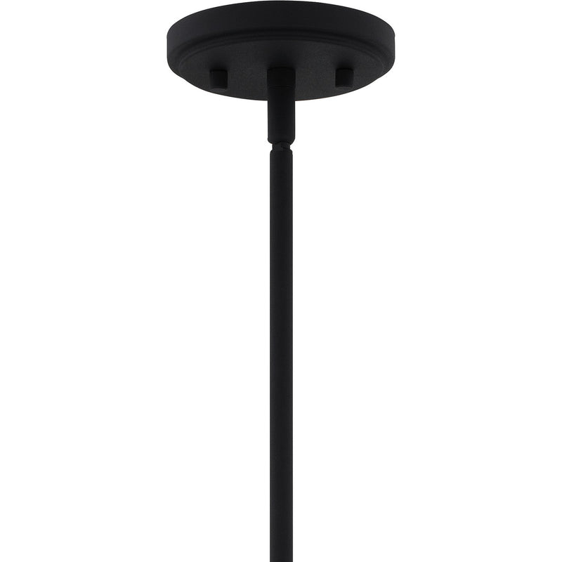 Quoizel MAP5028EK Six Light Chandelier, Earth Black