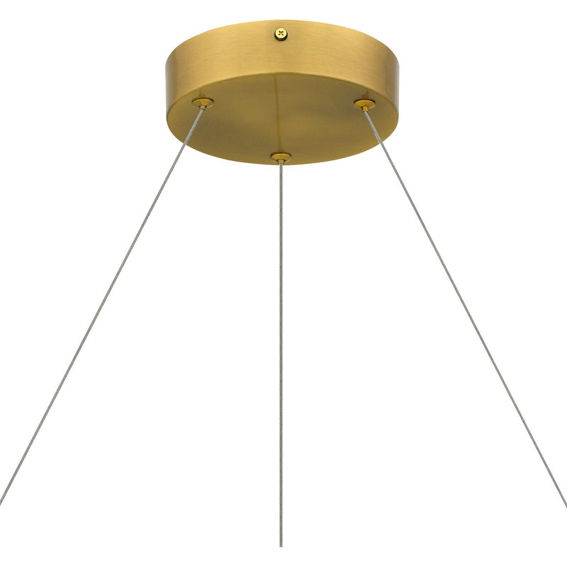 Quoizel PCACE2824BRG LED Pendant, Brushed Gold