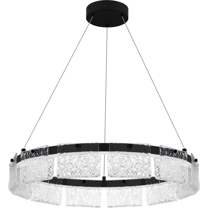 Quoizel PCACE2824MBK LED Pendant, Matte Black