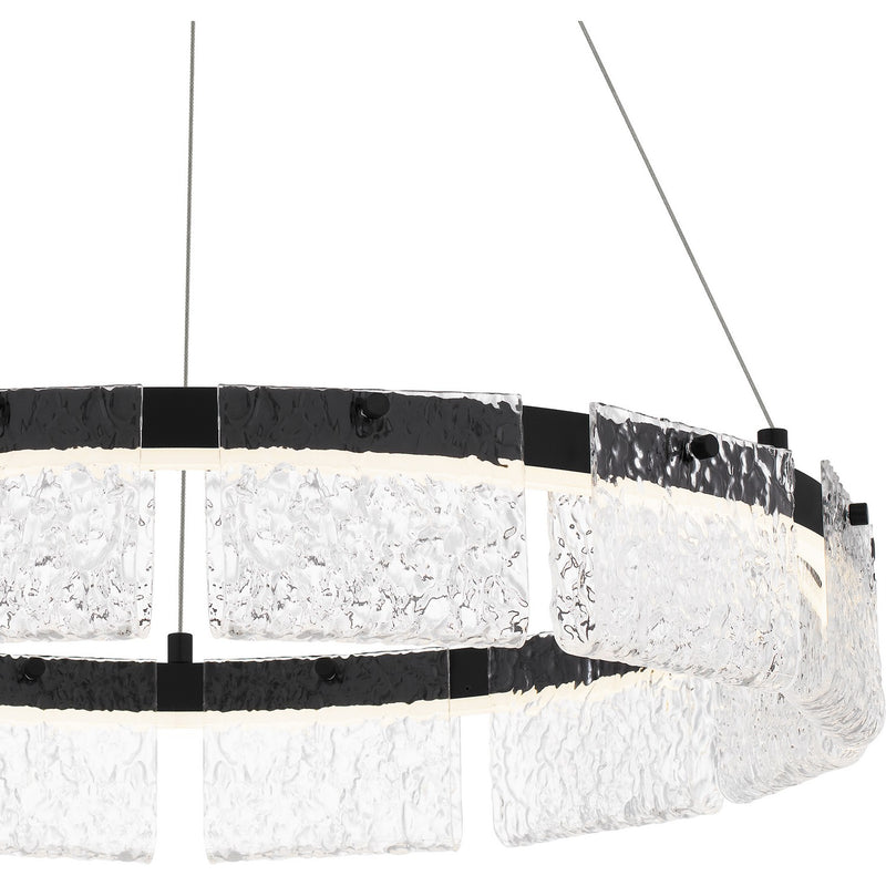 Quoizel PCACE2824MBK LED Pendant, Matte Black