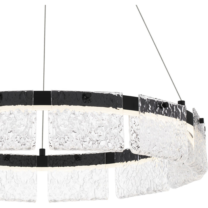 Quoizel PCACE2824MBK LED Pendant, Matte Black