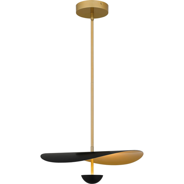 Quoizel PCAZR2818MBK LED Pendant, Matte Black