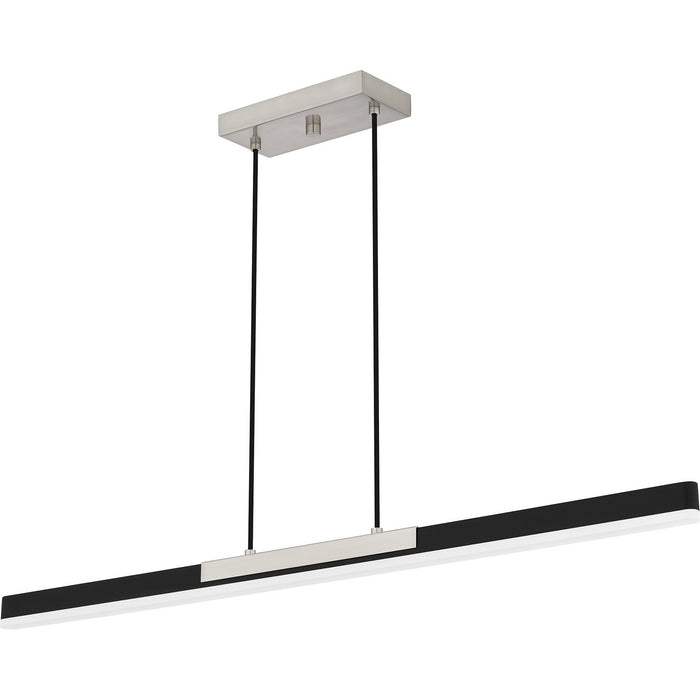 Quoizel PCCOT148BN LED Linear Chandelier, Brushed Nickel