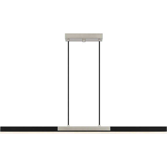 Quoizel PCCOT148BN LED Linear Chandelier, Brushed Nickel