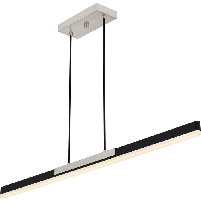 Quoizel PCCOT148BN LED Linear Chandelier, Brushed Nickel