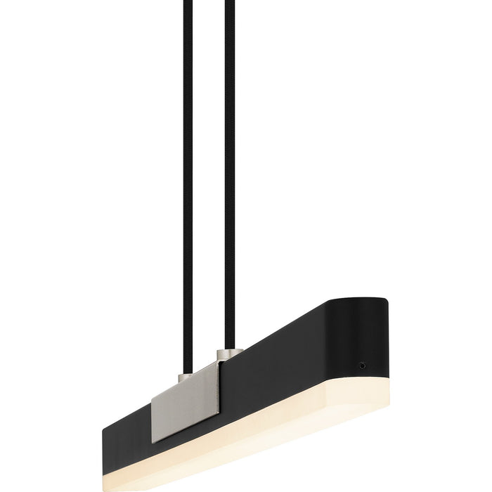 Quoizel PCCOT148BN LED Linear Chandelier, Brushed Nickel