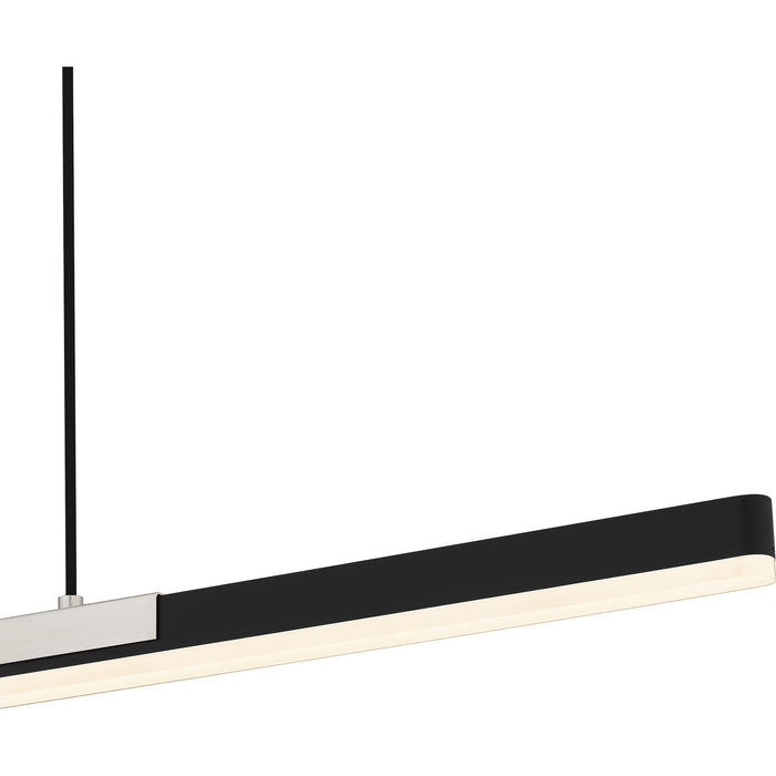 Quoizel PCCOT148BN LED Linear Chandelier, Brushed Nickel