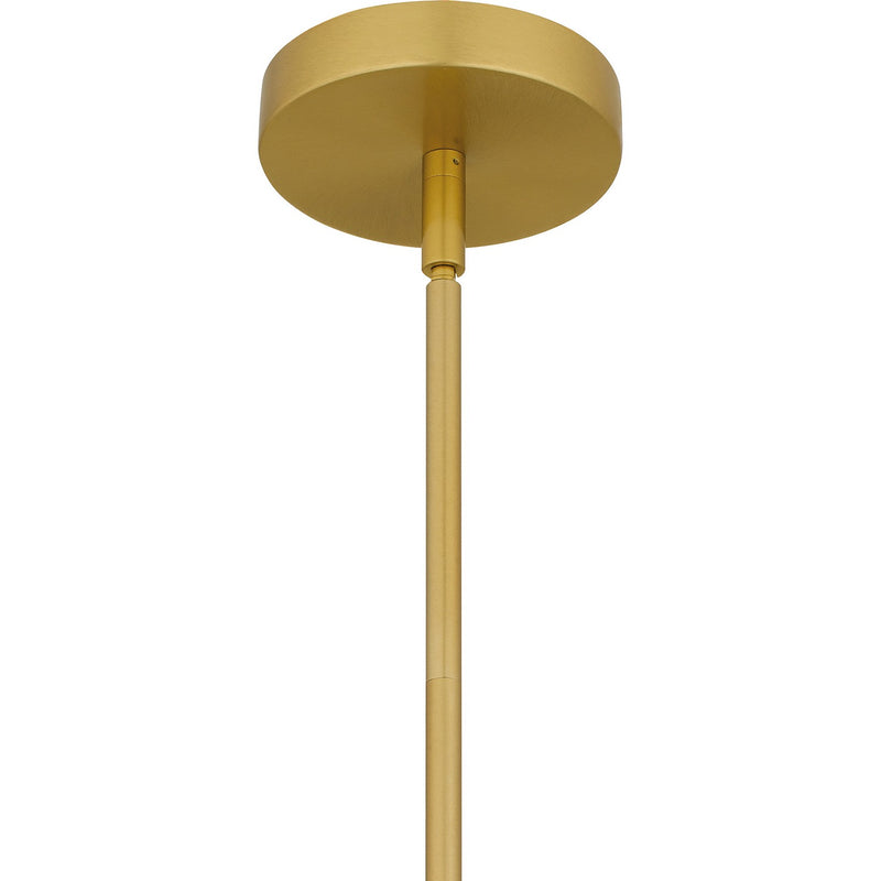 Quoizel PCLUA1507BRG LED Mini Pendant, Brushed Gold