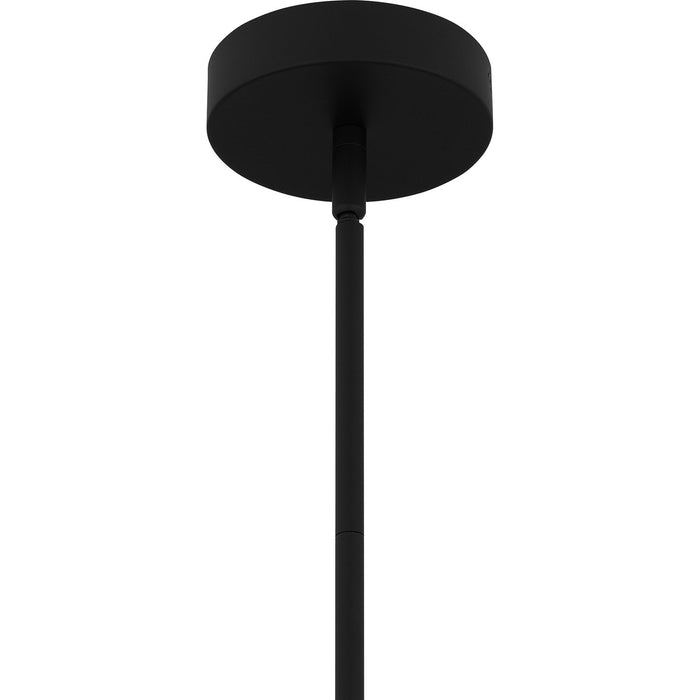 Quoizel PCLUA1507MBK LED Mini Pendant, Matte Black