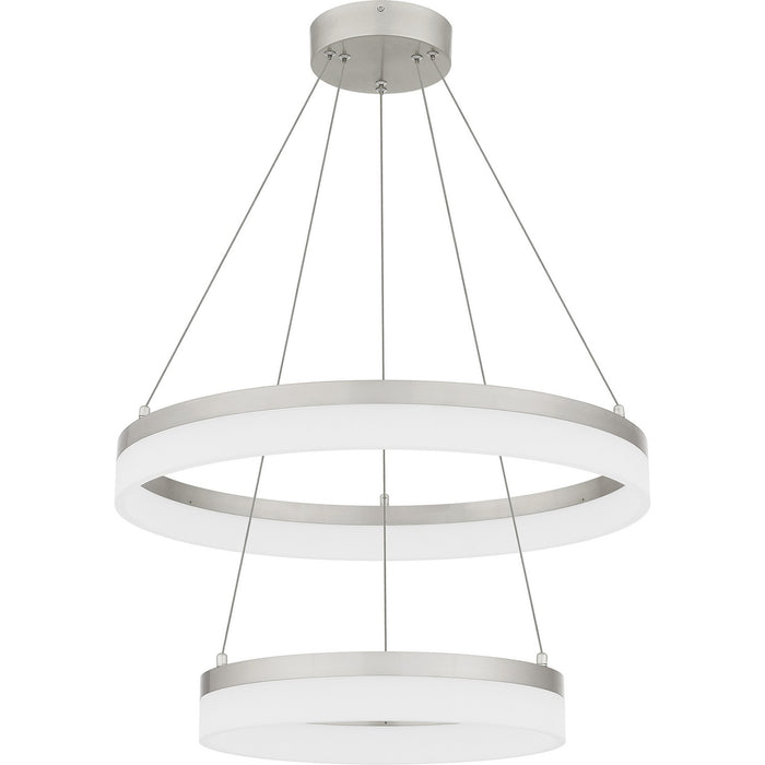 Quoizel PCOH2924BN LED Pendant, Brushed Nickel