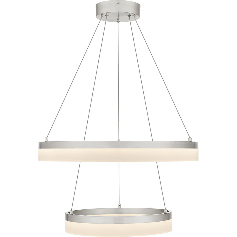 Quoizel PCOH2924BN LED Pendant, Brushed Nickel