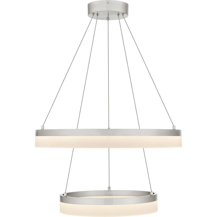 Quoizel PCOH2924BN LED Pendant, Brushed Nickel