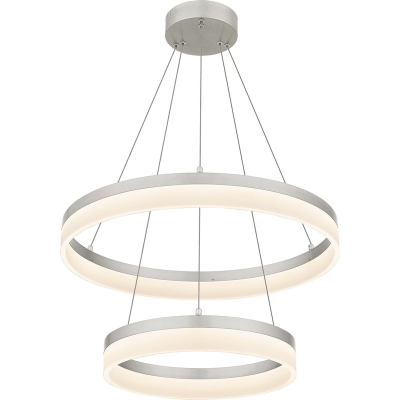 Quoizel PCOH2924BN LED Pendant, Brushed Nickel