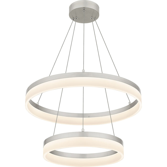 Quoizel PCOH2924BN LED Pendant, Brushed Nickel