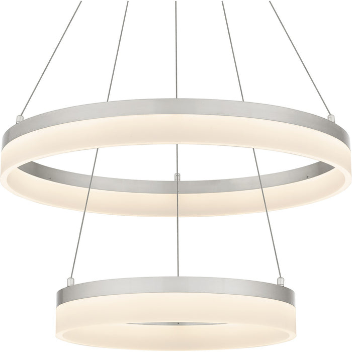 Quoizel PCOH2924BN LED Pendant, Brushed Nickel