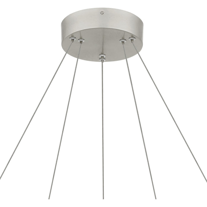 Quoizel PCOH2924BN LED Pendant, Brushed Nickel