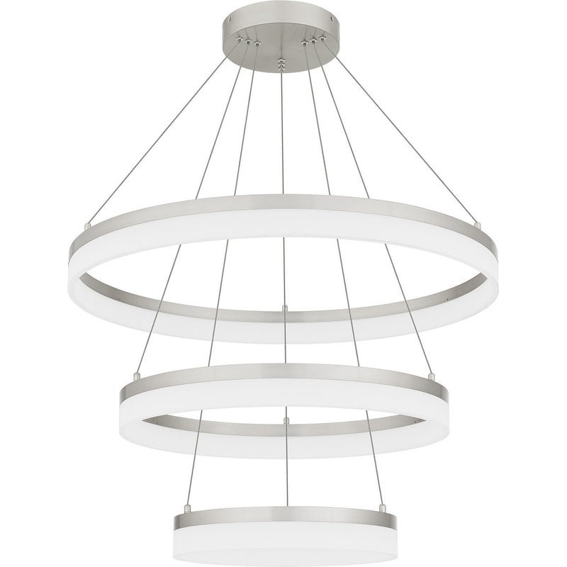 Quoizel PCOH2932BN LED Pendant, Brushed Nickel
