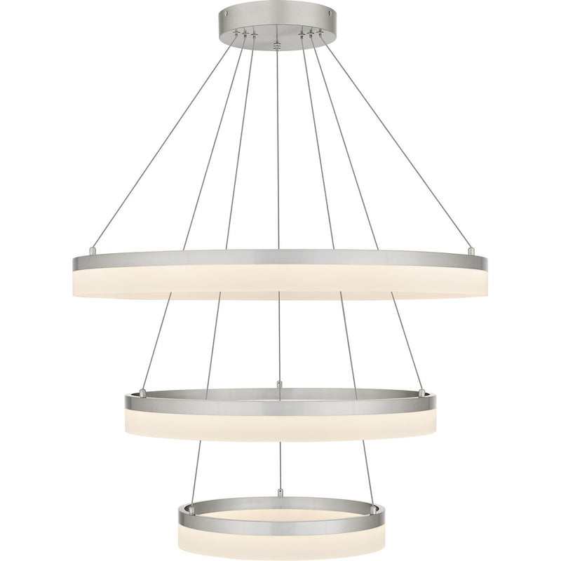 Quoizel PCOH2932BN LED Pendant, Brushed Nickel