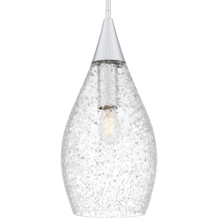 Quoizel PCSPC1810C One Light Pendant, Polished Chrome