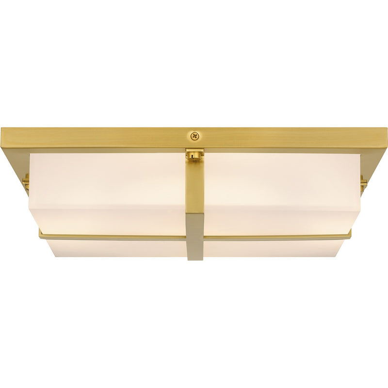 Quoizel QFL6761BRG LED Flush Mount, Brushed Gold