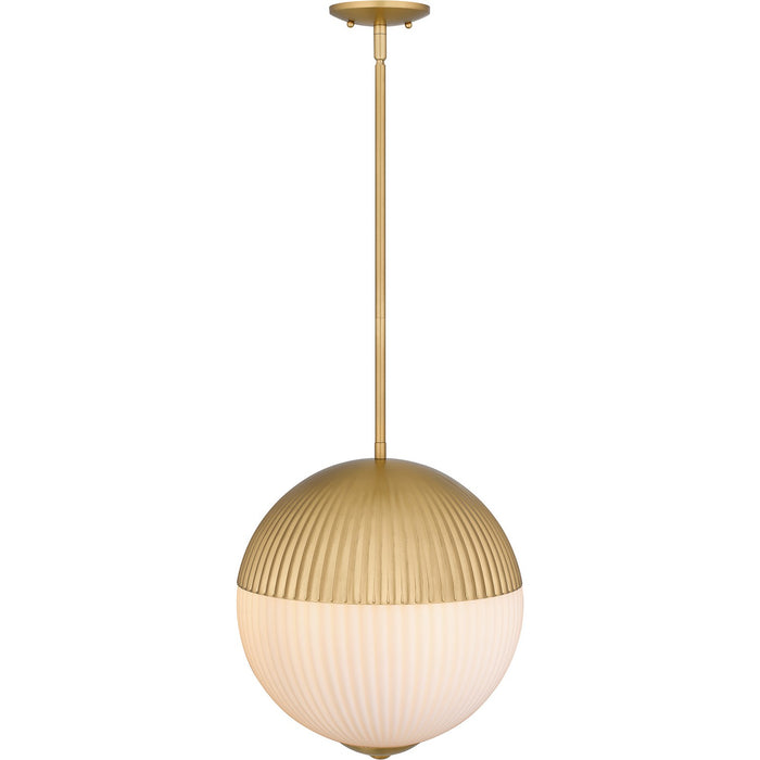 Quoizel QP6211BRG Two Light Pendant, Brushed Gold