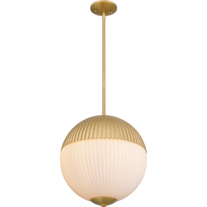 Quoizel QP6211BRG Two Light Pendant, Brushed Gold