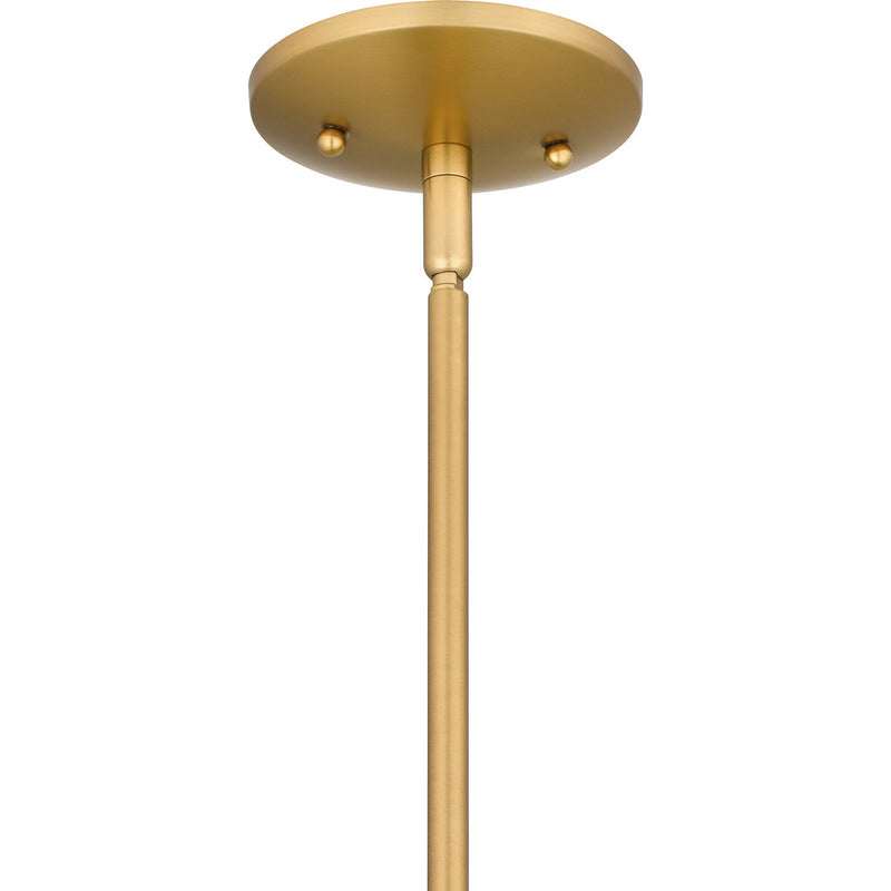 Quoizel QP6211BRG Two Light Pendant, Brushed Gold