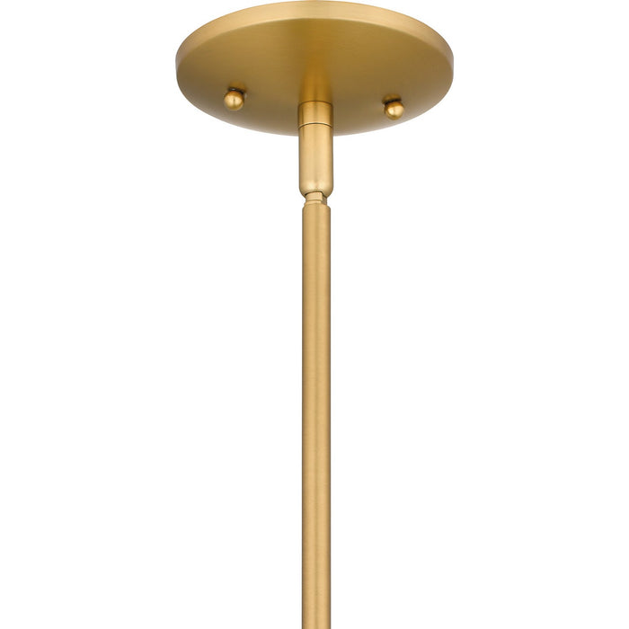 Quoizel QP6211BRG Two Light Pendant, Brushed Gold