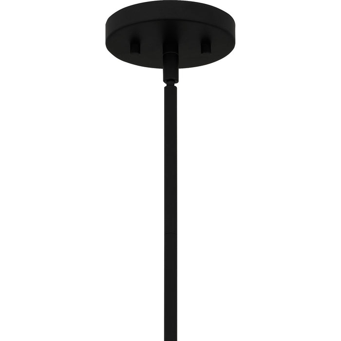 Quoizel VEA2824MBK Five Light Pendant, Matte Black