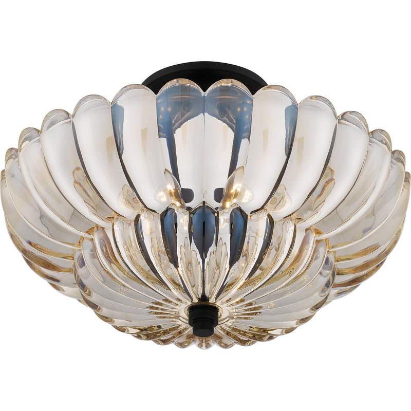 Quoizel WHP1716MC Four Light Semi Flush Mount, Mottled Cocoa