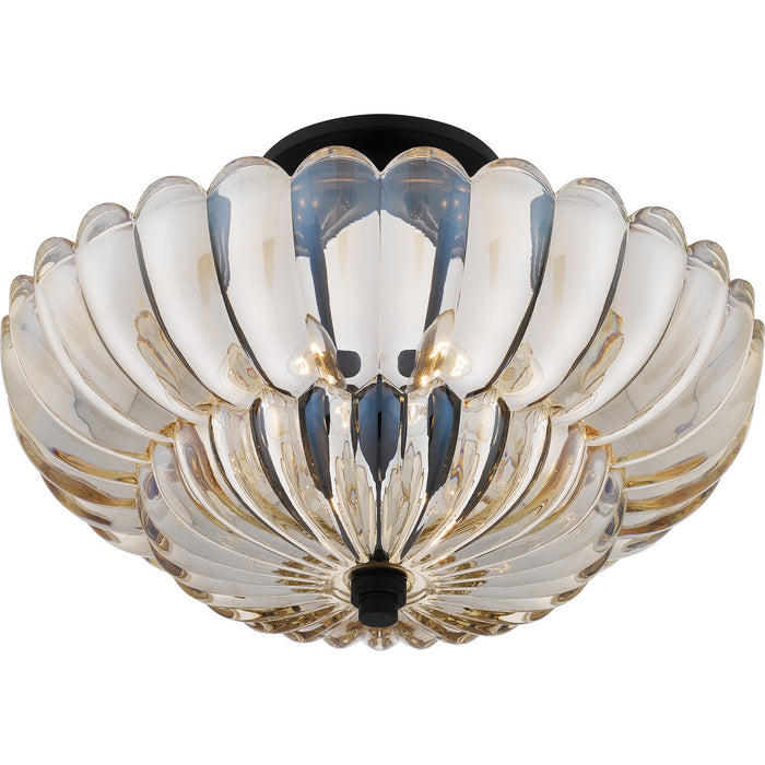Quoizel WHP1716MC Four Light Semi Flush Mount, Mottled Cocoa