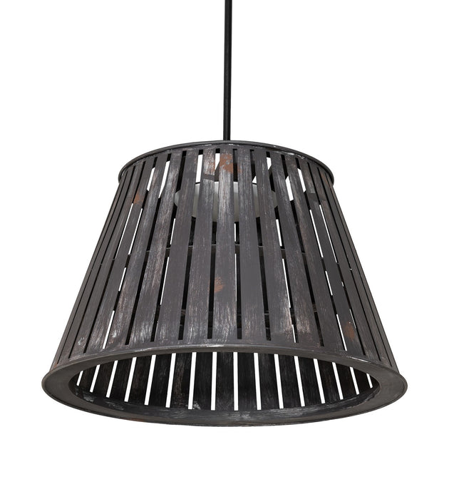 Meyda Tiffany 264088 LED Pendant, Weathered Wicker